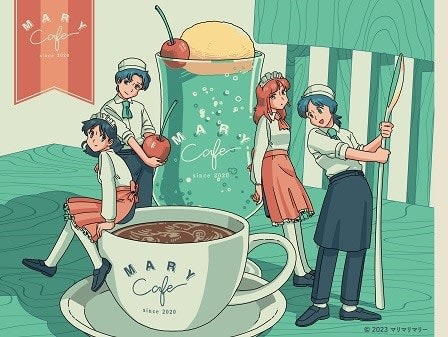 [Namba] Pop and Surreal Mari Mari Marie Cafe OSAKA From September 9st (Fri)