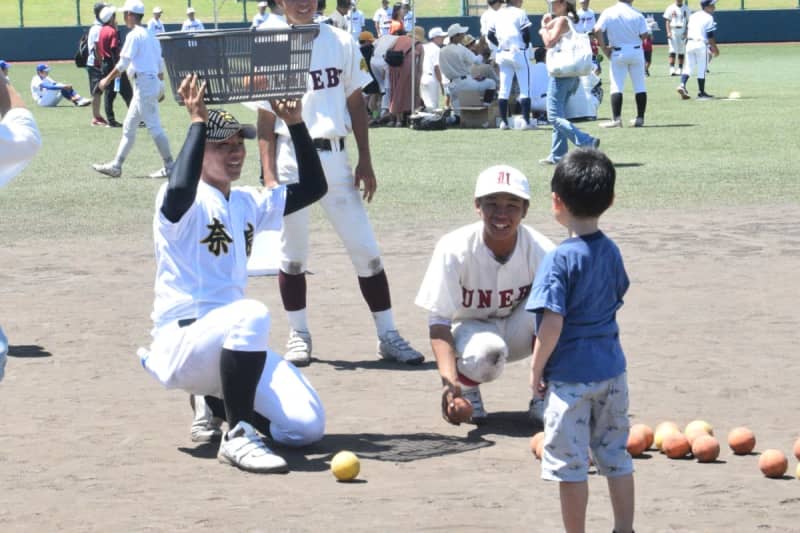 [Nara Prefecture Takano Ren] "About 170 baseball club members" and "former professional baseball players" participate "Kids Baseball Festa in Kashihara ...