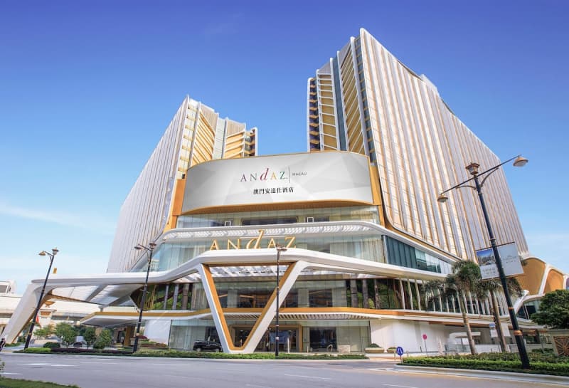 Macau's first Andaz Hotel to open on September 9... Attached to large IR Galaxy