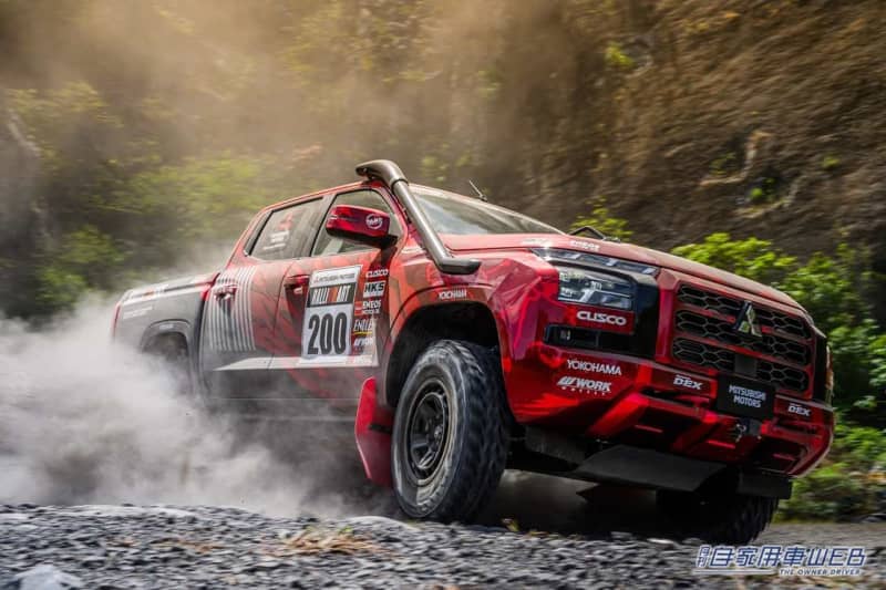 "Team Mitsubishi Ralliart" will enter the Asia Cross Country Rally 2023 with the new "Triton"!Communicating…