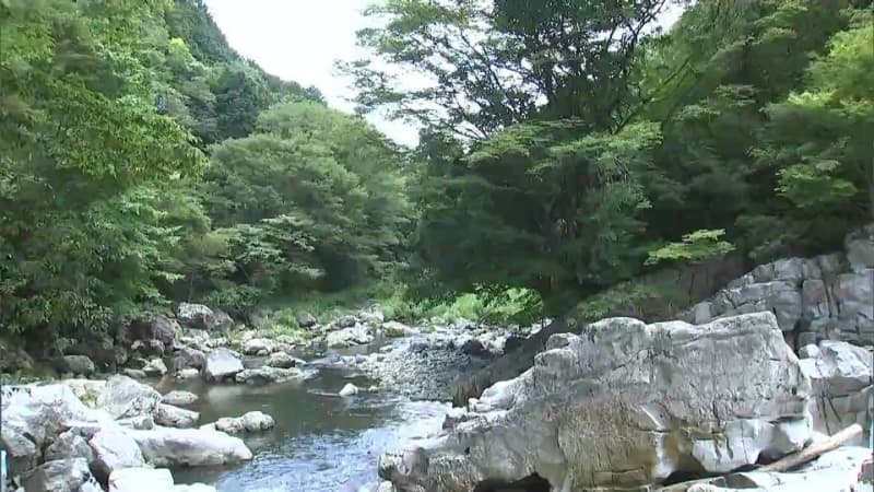 Ryugu Rock, a little-known spot where strange rocks and mountain streams weave Feel the coolness in the art of nature [Okayama]
