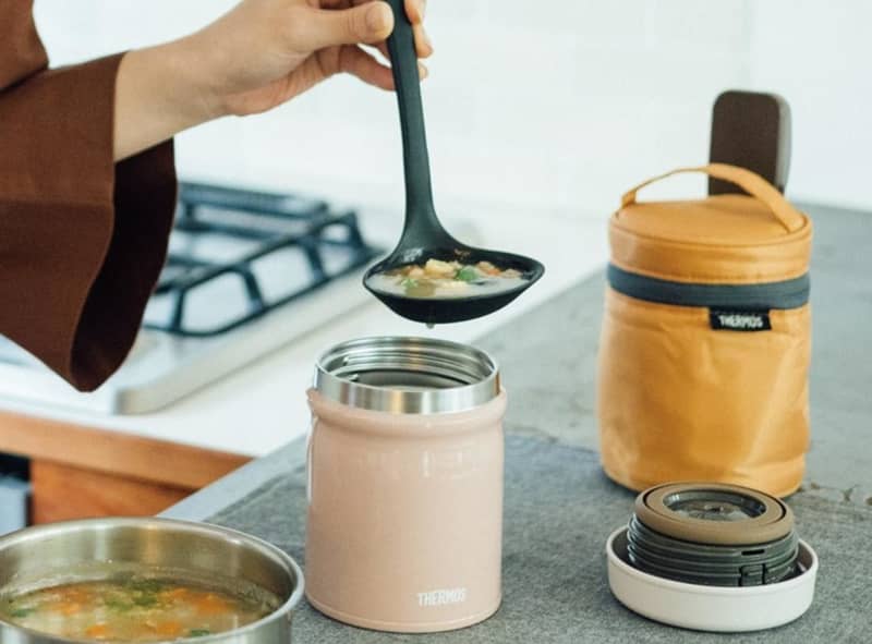 [Heat and cold insulation] Both the main body and the lid are dishwasher safe! "Thermos vacuum insulation soup jar (JEB series)"