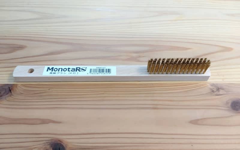 [Monotaro] High quality and high cost performance!Scratch-resistant "brass brush" facilitates maintenance of motorcycles and bicycles
