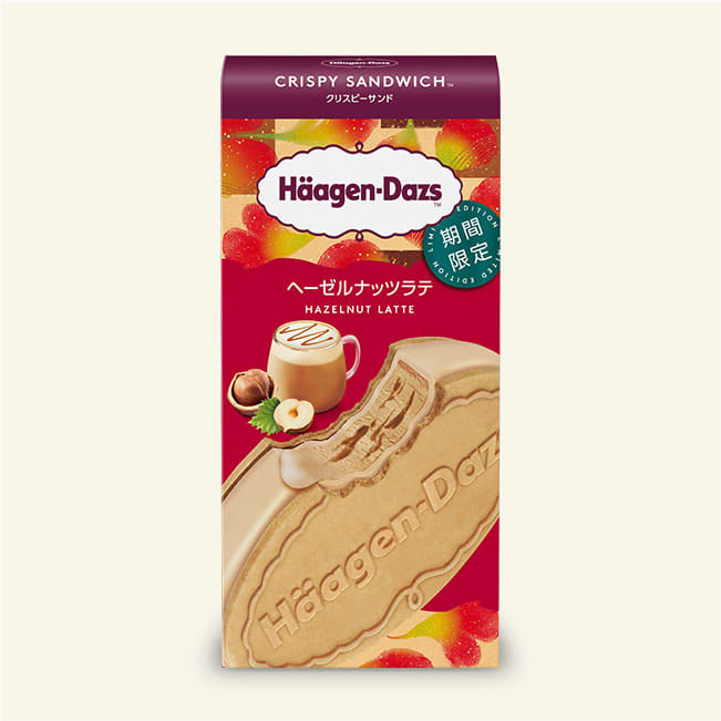 A sweet and fragrant taste that you want to eat in autumn and winter.Haagen-Dazs "Hazelnut Latte" limited time sale
