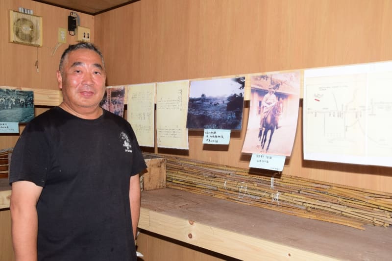 Knowing the Futamata district during the war Mr. Akito of Rokkasho plans a photo exhibition