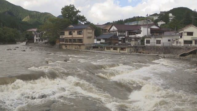 <Typhoon No. 7> Several facilities are temporarily closed due to sediment flowing into the inn, etc. No prospect of reopening Okayama / Okutsu Onsen