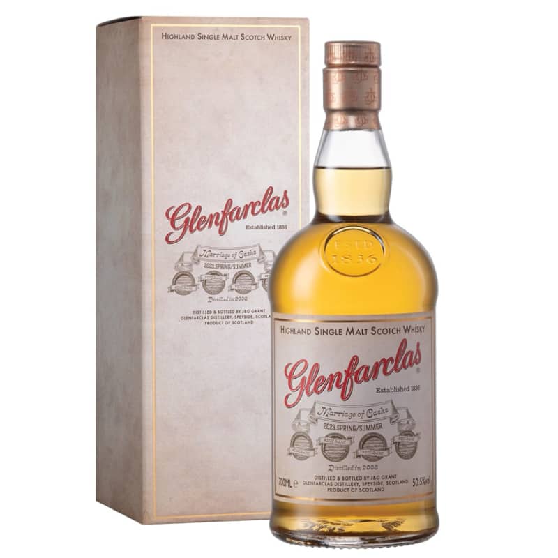 Scotch whiskey “Glenfarclas” Japan limited series newly developed