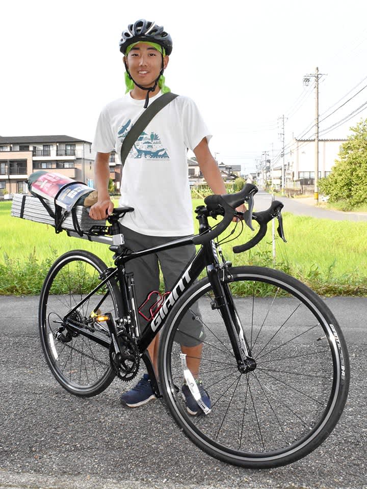 Returning home by bicycle "Saitama → Gifu City" Junior high school student traveled 470 km Relying on paper maps and intuition "A chance encounter, an experience"