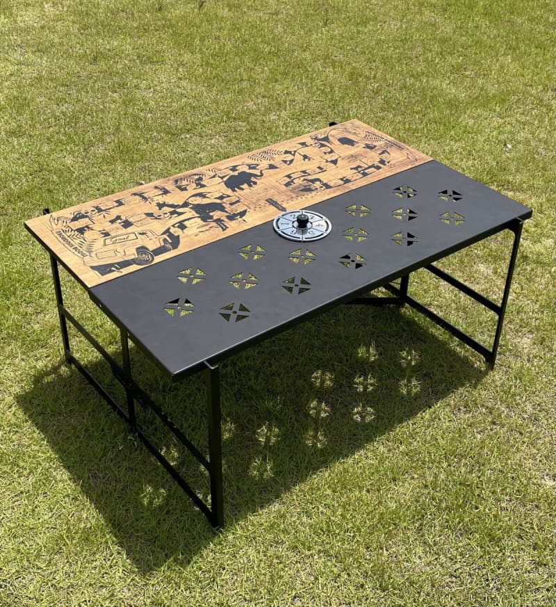 A new way to enjoy camping!A playable table invented by college students appears in Makuake