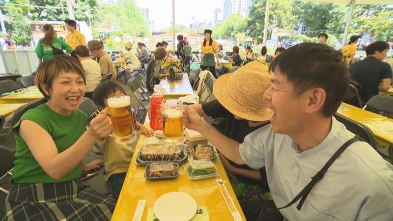 Sapporo Odori Beer Garden This summer without restrictions for the first time in 67 years, XNUMX medium mugs will quench the thirst Visitors last year...