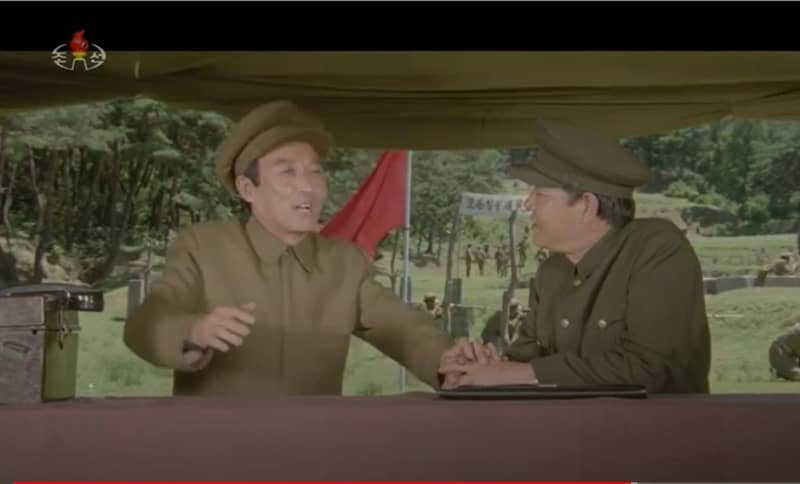 北朝鮮の過去７８年を振り返る映画鑑賞会、観客から漏れる失笑