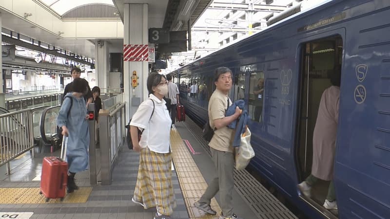 The number of passengers on limited express trains in Obon greatly exceeded the previous year ``Increase in demand for homecoming and travel due to the transition to the new Corona XNUMX'' Oita