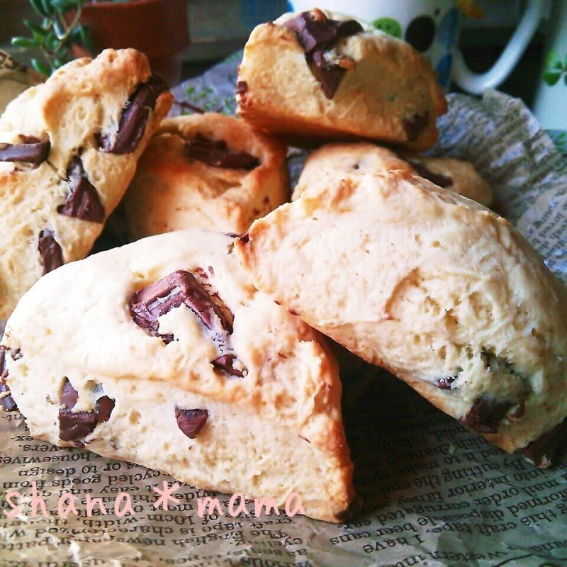 Easy with hot cake mix and tofu ♪ 5 selections of "fluffy scones"