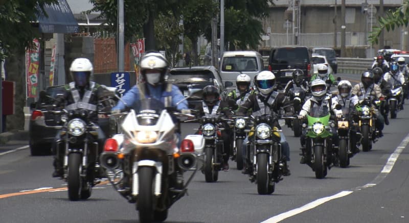 August 8th is “Motorcycle Day” A campaign to prevent traffic accidents in the prefecture