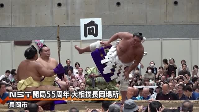 Held for the first time in XNUMX years!Grand Sumo Tournament Nagaoka Place Cheers for Takakeisho and Kirishima Ozeki Showdown [Niigata/Nagaoka City]