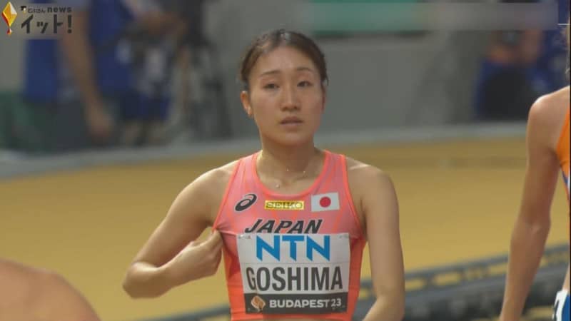Women's 1m World Athletics Championship Rino Goto from Kanazawa participates in two consecutive tournaments, ranking 2th, one place lower than last time