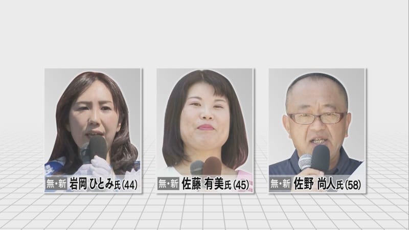 Aichi / Nagakute mayoral election announced Three newcomers stand as candidates Appealing pledges for town development …
