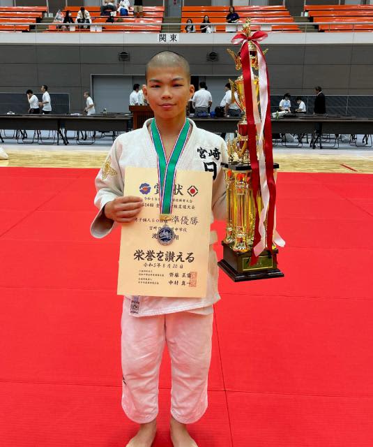 Watanabe (Miyazaki Nihon Univ.) Judo Men's 50kg Grade Pre-V National Junior High School Tournament