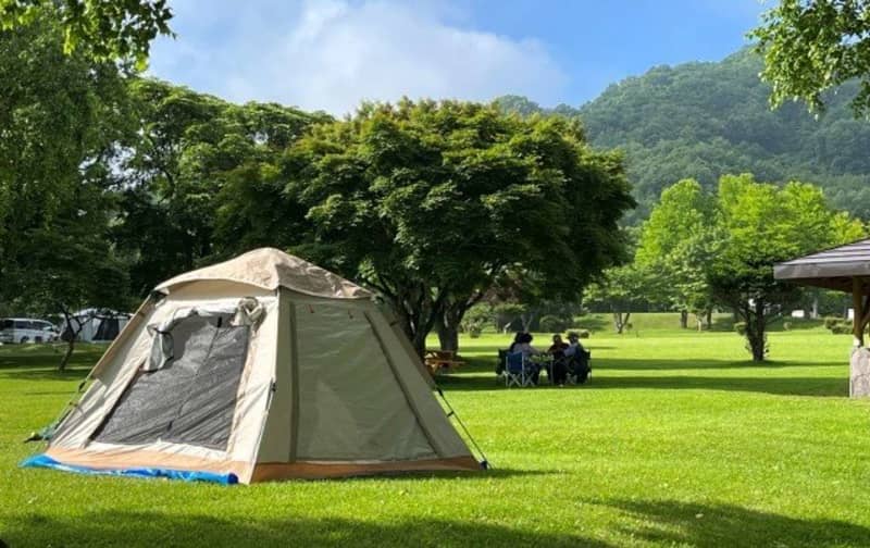 "The man next door called out to me at the campsite. My husband and I were struggling to put up the tent, and he said, 'Is this your first time?