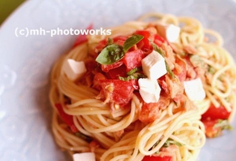 "Tomato and cream cheese" for a stylish taste ♪ How to make easy pasta