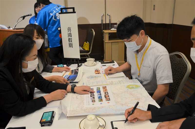 Kumamoto, where TSMC is expanding, attracts tourists from Taiwan Tourism businesses in the prefecture hold business meetings with local travel agencies