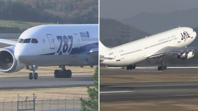 During the Obon period in 2023, the average load factor on the Takamatsu-Tokyo route will exceed 85% for both All Nippon Airways and Japan Airlines