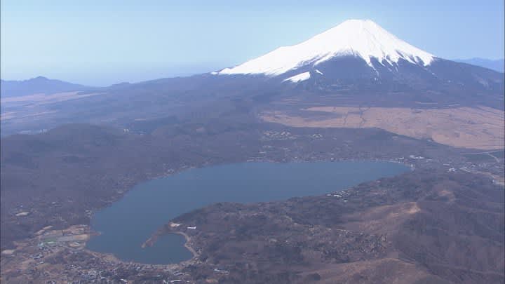 「過去の火山活動の認識を変えていくような発見」富士山噴火　山中湖の湖底から新たな痕跡