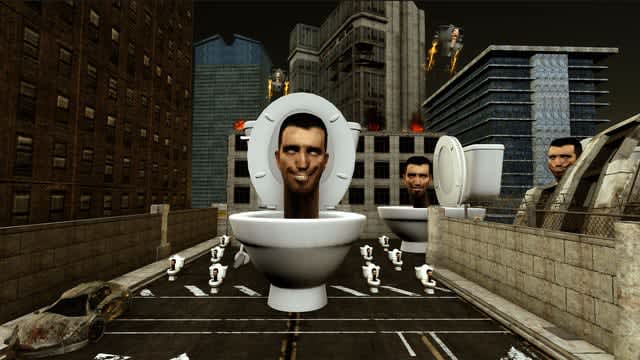 A big war between the toilet bowl and the camera!Asymmetric Battle FPS “Skibidi Toilet Skibidi Boom…