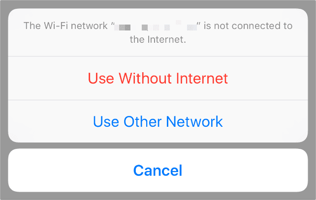How to respond when you can't log in to a Wi-Fi…