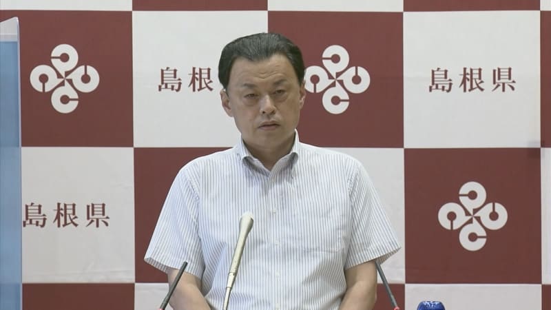 Shimane Governor Maruyama ``The result is not as good as the Edo period temple school'' The weight of XNUMX chairs is XNUMX kg ... The weight of XNUMX chairs ...