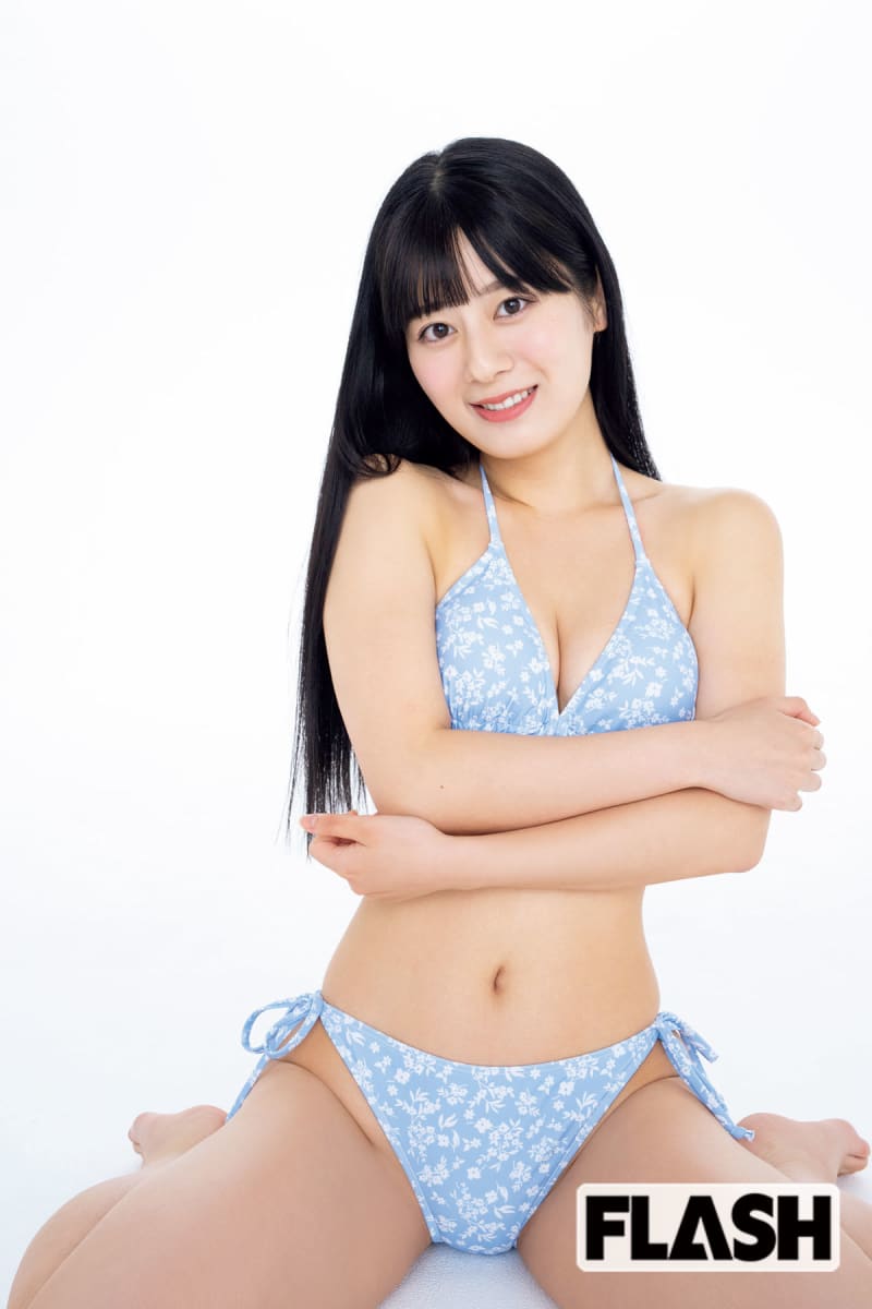 Miss FLASH semi-finalist "Machebara Ranking" mid-term announcement! 1st place is homely and neat black-haired beauty