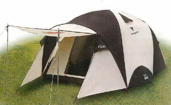 What is Coleman's masterpiece tent that has become "legendary" and "the person who thought is too genius"?