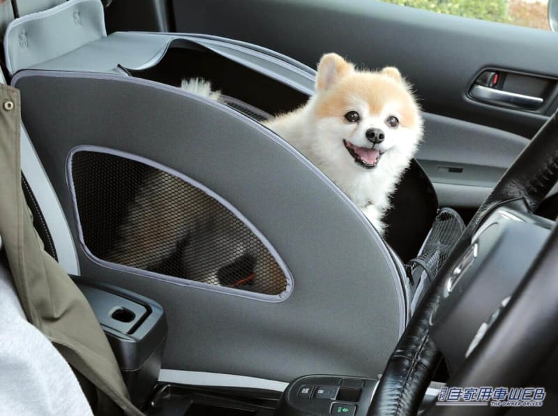 ホンダの愛犬用アクセサリー「Honda Dog」シリーズを装着したフリードプラスが「アウトドア…