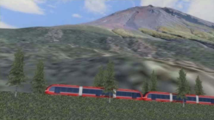 富士山登山鉄道構想　企業や観光の団体による県民会議が発足　山梨