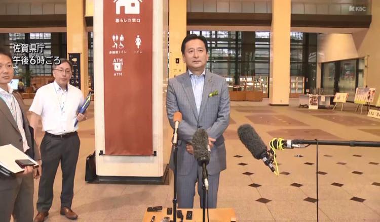 Governor of Saga Prefecture "Do not relax and check" nuclear power plant treated water discharge
