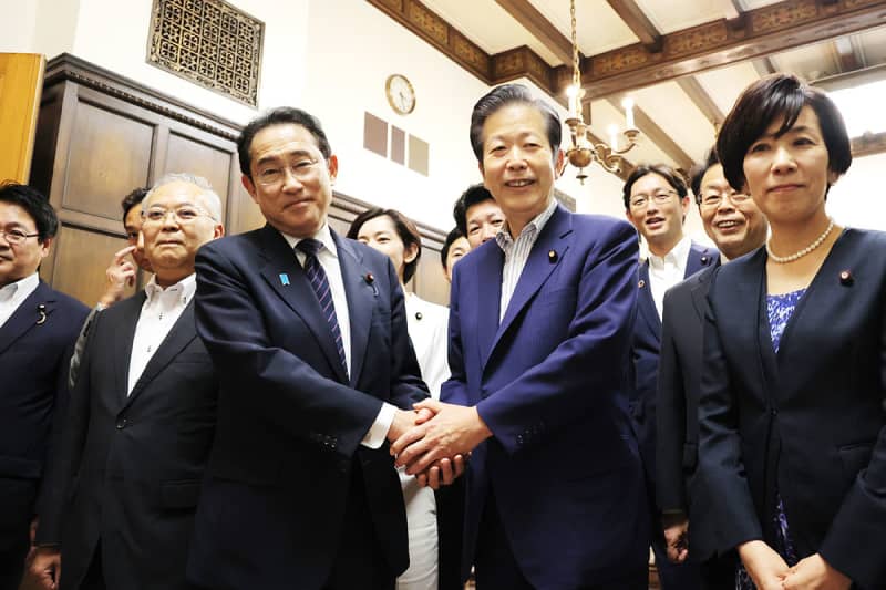 Prime Minister Kishida and Komei Yamaguchi made a hand-to-hand question about "Election cooperation in Tokyo"
