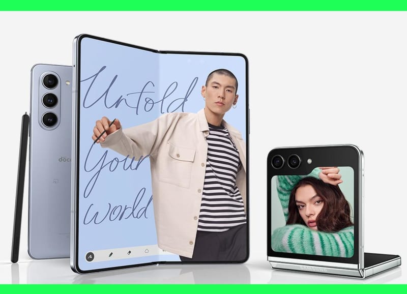 [Smartphone] Do you prefer to fold the screen vertically or horizontally? 『Galaxy Z Flip5/Fold5』