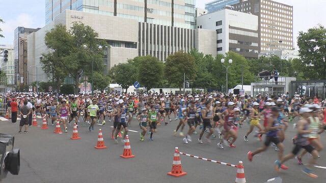 東京オリンピックと同じコースで…北海道マラソン開催　2万人以上のランナーがエントリー