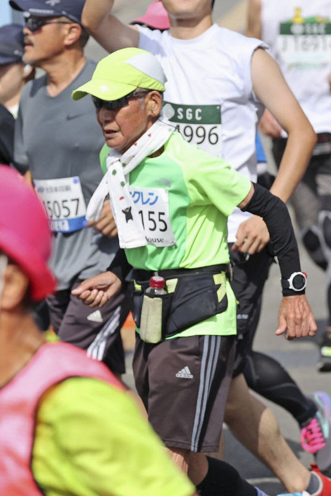Hokkaido Marathon Oldest 89-year-old Mr. Kimura in Sapporo "I want to run next year" even if I can't finish the third time
