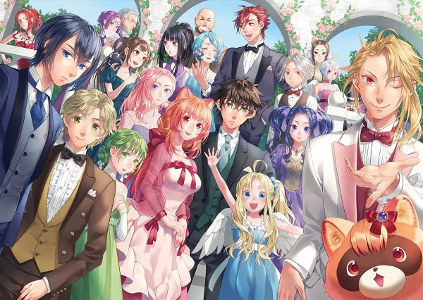 Illustrations celebrating the 3th anniversary of MF Books from the anime "The Rising of the Shield Hero Season 10" have arrived...