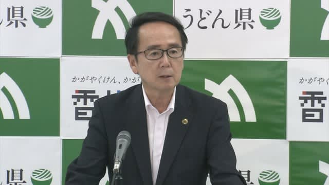 The number of people infected with the new coronavirus is increasing, and the governor of Kagawa Prefecture calls on citizens to be careful.