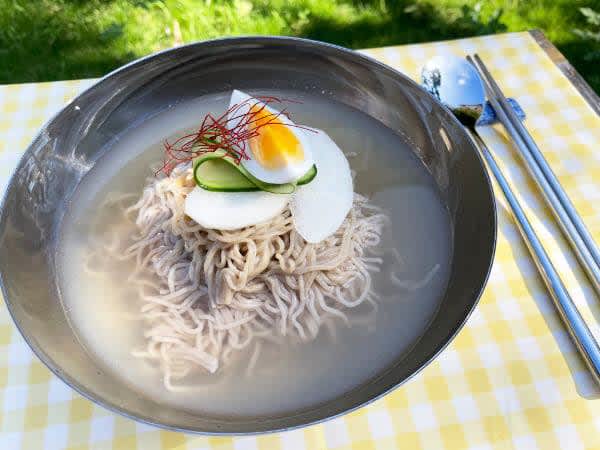 【easy!Korean rice] Pyongyang water cold noodles soup with plenty of umami to overcome the lingering summer heat