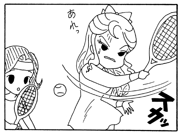 First update in the morning! 4-Panel Manga "Kokodake no Futari!" "Kakioin's Mother" and "Kakioin's Coach" Did well in practice...