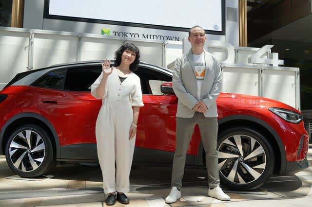 Volkswagen [ID.4] ELT Mochida Kaori who loves golf is also very satisfied with the fully electric SUV