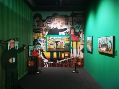 Art exhibition "Looking for a cat" opens at Sichuan Museum - China