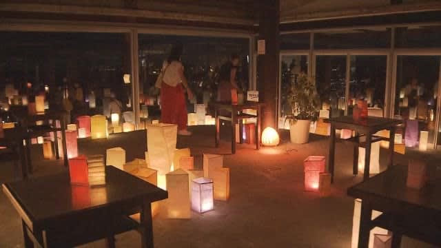 Promoting the charm of “Yashima at night”!Kagawa University students open a lantern cafe on Mt. Yashima [Kagawa]