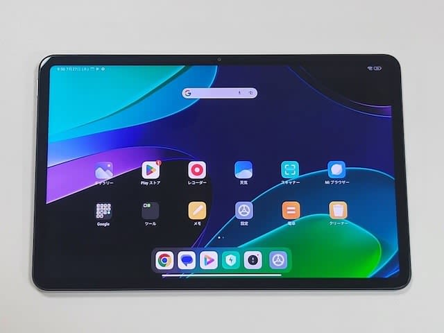 Enchanted by the design ... I tried using the new 11-inch tablet "Xiaomi Pad 6"