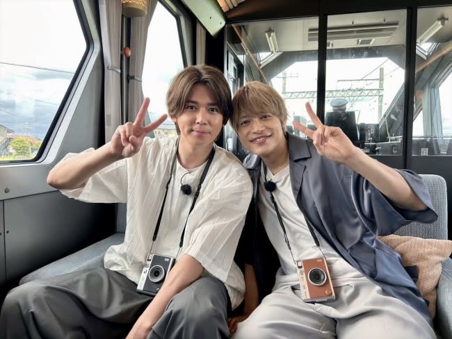 Junta Nakama & Nozomi Kotaki go on a trip together, 2nd episode of Johnny's WEST's "Sashitabi!!", broadcast on 2