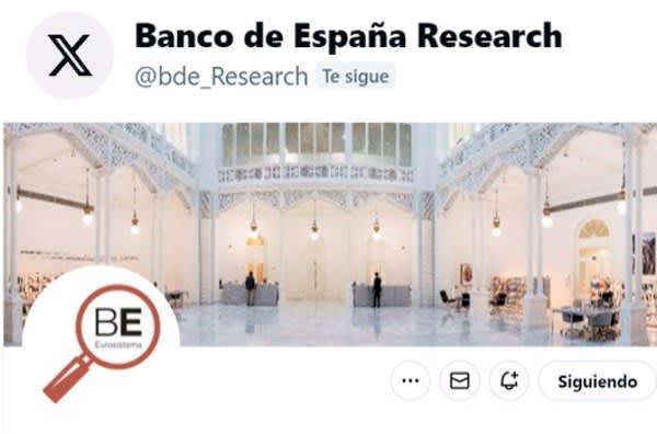 Banco de España lanza un perfil en X (antes Twi…