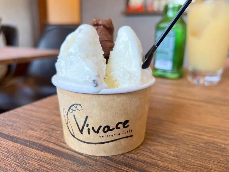 [Higashi-ku, Niigata City] Exquisite gela from Vivace, a gelateria cafe with an Italian feel...